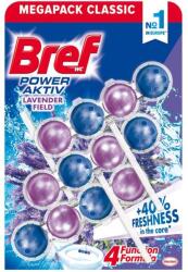 Bref Power Aktiv WC blokk Levendula 3 x 50 g
