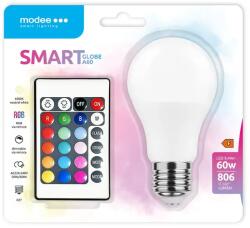 Modee Bec LED A60 E27 9.4W 230V lumina RGB + lumina naturala telecomanda Modee MSL-G9, 4WE27RGB-R (LEDLRGBN-A609E27-MDE)