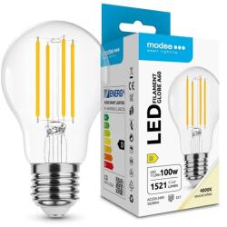 Modee Bec LED filament A60 E27 11.2W 230V lumina naturala, alb neutru, Modee ML-A60F4000K11, 2WE27N (LEDFLN-A6011E27-MDE)