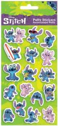 Luna Luna: Set de autocolante pufoase Disney Lilo și Stitch, 10x22cm (000564612)