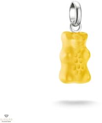 THOMAS SABO x HARIBO Charm Club Connect sárga gumimaci kristályüveg charm medál - CC1275-017-4