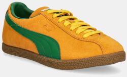 PUMA velúr sportcipő Brasil narancssárga, férfi, 401048 - narancssárga Férfi 37