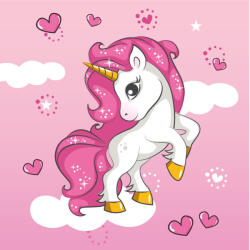 Unikornis Special kéztörlő, arctörlő, törölköző 30x30cm - lord