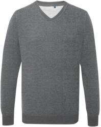 Asquith & Fox Pulover bărbătesc cu decolteu în V - Cărbune | XL (AQ042-1000406390)