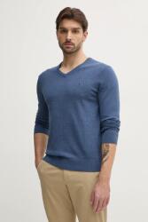 Tommy Hilfiger pamut pulóver könnyű, fekete, MW0MW14745 - kék M - answear - 26 990 Ft