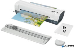 Leitz Lamináló készlet, A4, 80-125 mikron, LEITZ "iLam Home 4-in-1", fehér (74340001) - alter