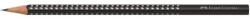 Faber-Castell Creion grafit B rotund sparkle 2024 Faber-Castell, negru