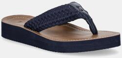 Barbour flip-flop Kelburn sötétkék, női, lapos talpú, LBS0019NY12 - sötétkék Női 39