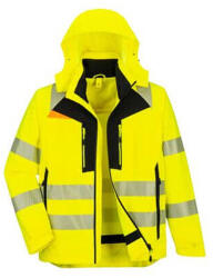 Portwest DX466 4 az 1-ben kabát sárga-fekete (DX466YBRS)