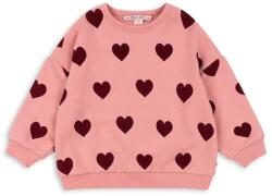 Konges Sløjd gyerek felső LOU SWEAT SHIRT OCS rózsaszín, mintás, KS102021 - rózsaszín 134-140