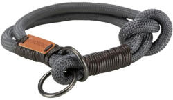 TRIXIE BE NORDIC félfolytós nyakörv 45cm x 8mm - sötétszürke (TRX17271)