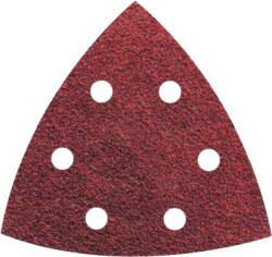 ABRABORO 94 x 94 mm delta csiszolópapír 6 lyukkal, 60-as szemcseméret, 50 db/csomag (030494940060) - geratech