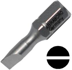 ABRABORO 0.6 x 4.5 x 25 mm lapos SUPRA bit, 10 db/csomag (060802031010)