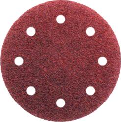 ABRABORO 125 mm kör alakú csiszolópapír 8 lyukkal, 80-as szemcseméret, 50 db/csomag (030412508008) - geratech