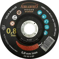 ABRABORO 125 x 0.8 x 22 mm CHILI INOX GOLD EDITION fémvágó korong, 25 db/csomag (050712500800)