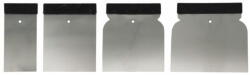 Abraboro Kézi kaparó (spakli) készlet, inox, 4 részes (720300000004) - geratech
