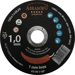 ABRABORO 125 x 1.6 x 22 mm CHILI INOX Premium fémvágó korong, 25 db/csomag (050712501004)