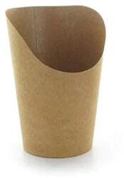 Wrap sültkrumplis tasak, 360 ml, kraft - 50 db/csomag