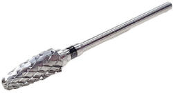 MoonbasaNails Karbid fej műköröm csiszoláshoz #028-2XC Ezüst