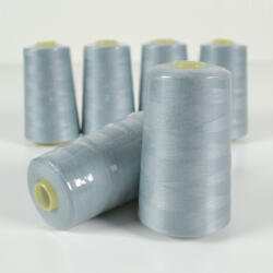 Takoy Overlock / coverlock ață poliester NTF 5000 culoare gri-albastră