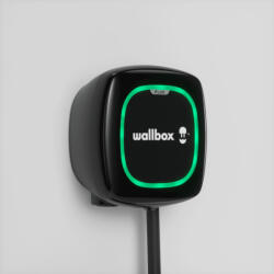 Wallbox Pulsar Plus 22kW + POWER BOOST + Kábel Dock - Type2 - Fekete - 5m (WB-PP-22kW-5M-T2-B-CSOMAG) - kingenergy