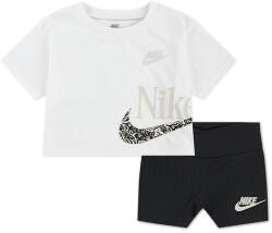 Nike kids girl wild flower boxy tee short 18m | Copii | Treninguri, seturi de trening | Negru | 16M927-023 (16M927-023)