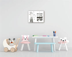 4 Decor Tablou canvas 30x40cm - When nothing is going right