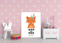 4 Decor Tablou canvas 30x40cm - Wild and free