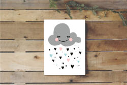 4 Decor Tablou canvas 25x35cm - Cute cloud
