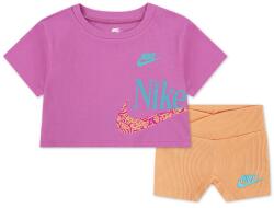 Nike kids girl wild flower boxy tee short 12m | Copii | Treninguri, seturi de trening | Orange | 16M927-N8N