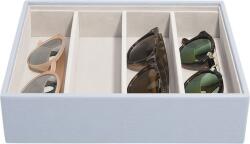 Stackers Cutie pentru ochelari Stackers Classic cu 4 compartimente, cu 4 compartimente mov lavandă (74596)