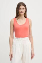 United Colors of Benetton pamut top narancssárga, 3GA2DH010 - narancssárga M