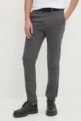 Calvin Klein nadrág férfi, fekete, testhezálló, K10K113696 - szürke 33/32