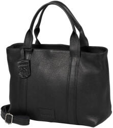 Burkely Soft Skylar kisméretű fekete bőr kézitáska, válltáska 21, 5 x 13, 5 x 33 cm (1000841-85-10)