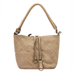 GREGORIO VS 008 taupe női bőr kézitáska 29 x 20 x 14 cm (47120)