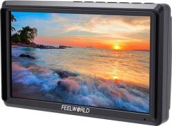 Feelworld 5, 5 inch S55 V3 1920X1152 4K HDMI DC OUT 3D LUT Field Monitor (S55 V3) (S55 V3)