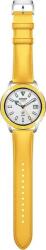 Xiaomi BHR7881GL Watch Strap Chrome Yellow sárga bőr óraszíj (BHR7881GL) (BHR7881GL)