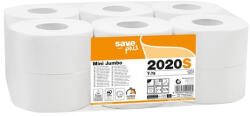 Pátria Papír Toalettpapír Mini Jumbo 2 rétegű, reciklált 150 m 12 tekercs