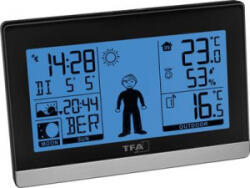 TFA Weather Boy Vezeték nélküli időjárásjelző állomás Előrejelzés 8 óra Érzékelők száma (max. ) 3 (35.1159. 01)