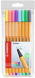STABILO Tűfilc Stabilo Point 88 0, 4 mm Pastel 8 darabos klt (88/8-01)