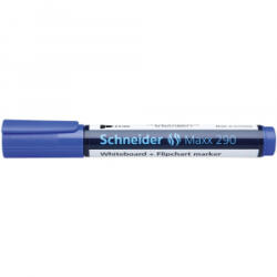 Schneider Tábla- és flipchart marker 2-3mm, kerek végű Maxx 290 kék (29099 - 03)