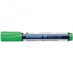 Schneider Tábla- és flipchart marker 2-5mm, vágott végű Maxx 293 zöld (29399 - 05) (29399 - 05)
