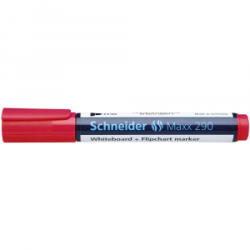 Schneider Tábla- és flipchart marker 2-3mm, kerek végű Maxx 290 piros (29099 - 02)