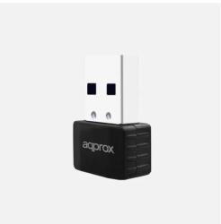 Approx Adaptor de rețea APPROX - USB, nano, 300 Mbps Wireless N (802.11b/g/n) APPUSB300NAV4 (APPUSB300NAV4)