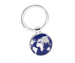 TROIKA Kulcstartó, 'Around the world', kék (TROKR752CH) (TROKR752CH)