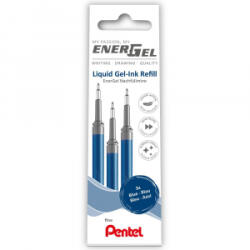 Pentel Tollbetét tűhegyű 3 db/csomag 0, 25mm EnerGel írásszín kék (LRN5-3C)