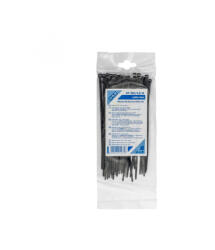Somogyi Elektronic CT 150/3, 5/B kábelkötegelő, 3, 5 mm széles, 150 mm hosszú, 50 db, fekete (CT-150-3-5-B)