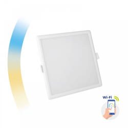 spectrumLED ALGINE 12W CCT+DIM Wi-Fi Spectrum SMART négyzetpanel, süllyeszthető (SLI038019CCT)