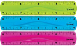 Centrum Vonalzó Hajlítható 20 cm Vegyes Színek (P00111073)