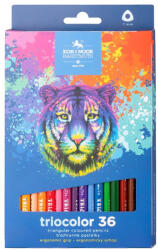KOH-I-NOOR 3134 Színesceruza Készlet Háromszögletű 36 Darab/Készlet Tigris (I7140104004)